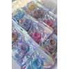 12li Karışık Renk Helezon Toka Set