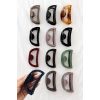 12li  Karışık Renk Kemik Mandal Toka Set