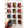 12li Karışık Renk Mandal Toka Set