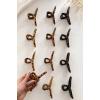 12li  Karışık Renk Mandal Toka Set