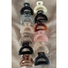 12li Karışık Renk Mandal Toka Set