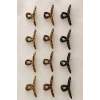 12li  Karışık Renk Mandal Toka Set