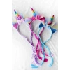 12li Karışık Renk Örgü Detaylı Unicorn Taç