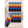 12li Karışık Renk Perma  Lastik Toka Set