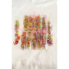 12li Karışık Renk Perma Lastik Toka Set