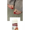 12li Kırmızı Renk Takma Tırnak Set (Yapıştırıcılı)