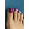 12li Mor Renk Takma Tırnak Set (Yapıştırıcılı)