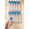 12li Şeffaf Renk Perma Lastik Toka Set