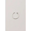 20li Gümüş Renk Halka Piercing Set