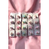 20li Karışık Renk Karışık Figürlü Lastik Toka Set