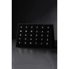 24lü Gümüş Renk Harfli Tragus Küpe Set