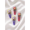 24lü Karışık Renk Yan Toka Set