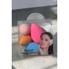 5li Karışık Renk Makyaj Süngeri Set