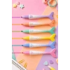 6lı Deniz Kızı Figürlü Fosforlu Kalem Set