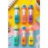 6lı Karışık Figürlü Fosforlu Kalem Set