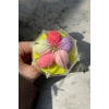 6lı Karışık Renk Şemsiye Figürlü  Makyaj Süngeri Set