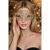 Altın Renk Taş Detaylı Tasarım Parti Maskesi