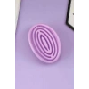 Mor Renk Taşınabilir Saç Tarama Fırçası/ Tarak