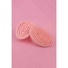 Pembe Renk Taşınabilir Saç Tarama Fırçası/ Tarak
