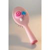 Pembe Renk Şeker Figürlü Saç Tarama Fırçası/ Tarak