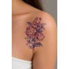 Geçici Çiçek Figürlü Mini Dövme Tattoo