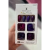 96lı Karışık Renk Takma Tırnak Set