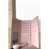 Açık Pembe Renk Kalp Detaylı Kadın Cüzdan