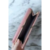 Açık Pembe Renk Kalp Detaylı Kadın Cüzdan