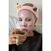 Açık Pembe  Renk Karışık Figürlü Peluş Saç Bandı