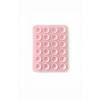 Açık Pembe Renk Vantuzlu Vakumlu Yapışkanlı Telefon Tutacağı