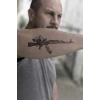 Ak47 Silah Keleş Geçici Dövme Tattoo