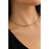 Altın Renk   14K Altın Kaplama  Kolye