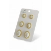 Altın Renk 6lı İnci Küpe Set