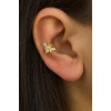 Altın Renk Arı Figürlü Cerrahi Çelik Tragus/Kıkırdak Küpe/Piercing (Tek)