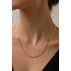 Altın Renk Çelik Kolye