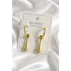 Altın Renk Sallantılı Xuping Küpe (Çift)