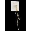 Altın Renk Taş Detaylı Sallantılı Ear Cuff (Tek)