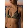 Altın Renk Taşlı Bikini Üstü /Bralet /Vücut Aksesuarı
