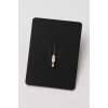Altın Renk Taşlı Cerrahi Çelik Tragus/Kıkırdak Küpe/Piercing (Tek)
