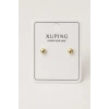 Altın  Renk Top Detaylı   Xuping  Küpe (Çift)