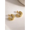 Altın Renk   Xuping Halka      Küpe (Çift)