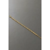Altın Renk Zincir Çelik Bileklik (Unisex)