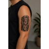 Aslan Dövme Geçici Tattoo