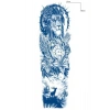 Aslan Figürlü 12 Saat Sonra Kararan Geçici Kol Dövme Tattoo