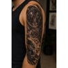 Aslan Kol Dövme Geçici Tattoo