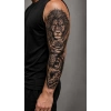 Aslan Kol Dövme Geçici Tattoo
