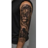 Aslan Kol Geçici Dövme Tattoo