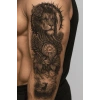 Aslan Kol  Sonradan Kararan Yarı Kalıcı Geçici Dövme Tattoo