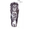 Aslan Ve Ailesi Kol Geçici Dövme Tattoo