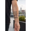 Astroloji Burçlar Geçici Dövme Tattoo